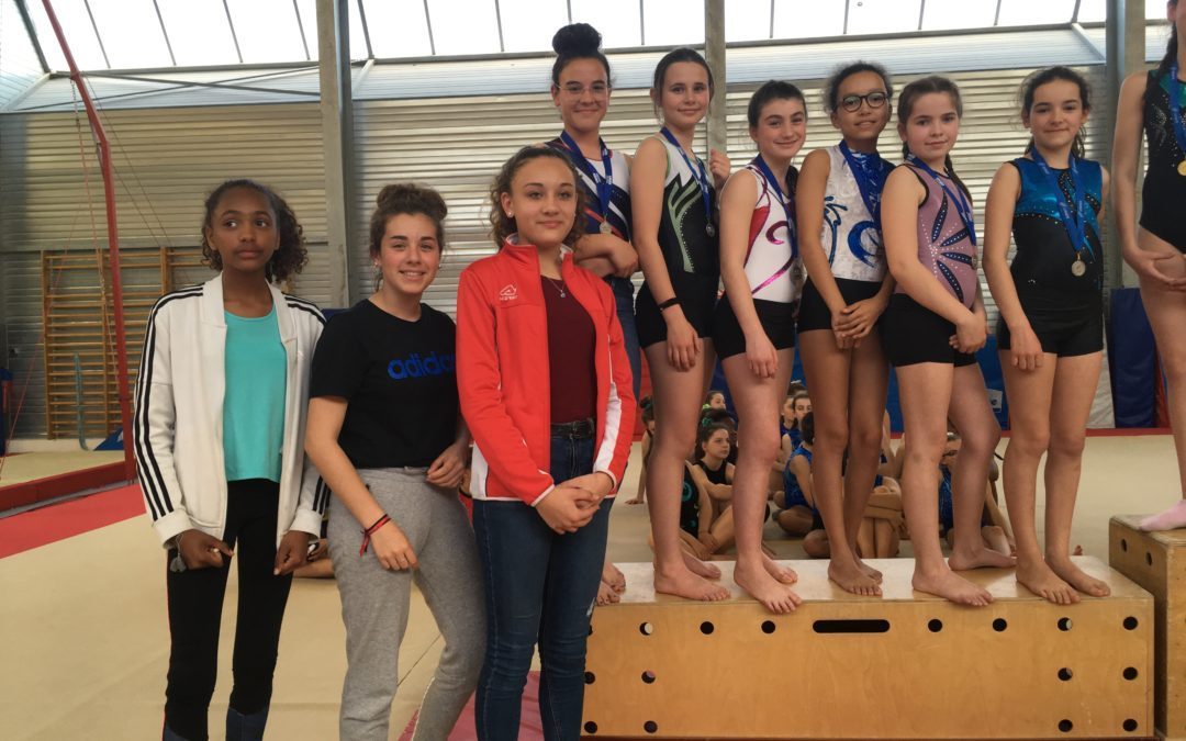 Compétition inter-district UNSS gymnastique