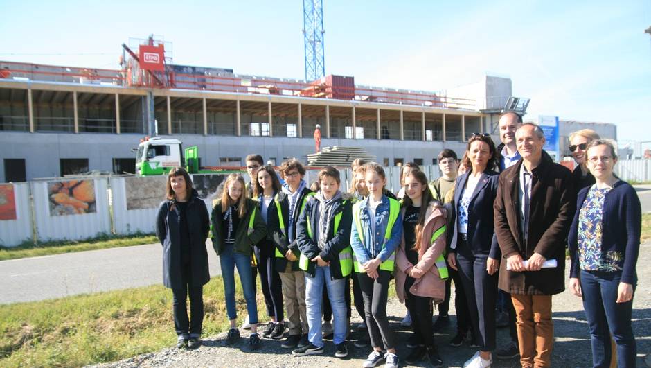 Les collégiens livrent un projet artistique pour le futur lycée de Nort-sur-Erdre