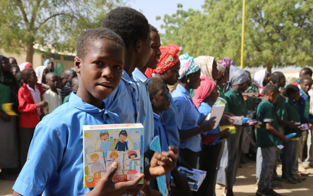 Rentrée solidaire : 13000 élèves tchadiens équipés en fournitures scolaires