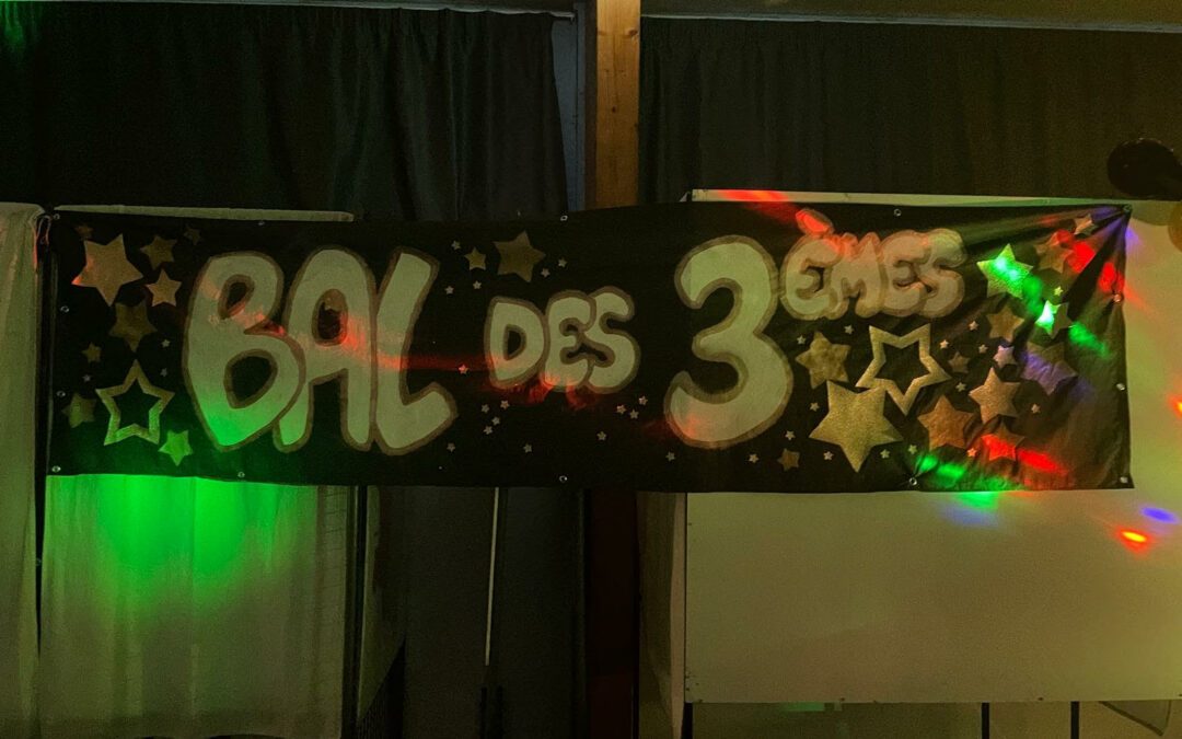 BAL des 3èmes : une belle soirée pour fêter la fin du collège